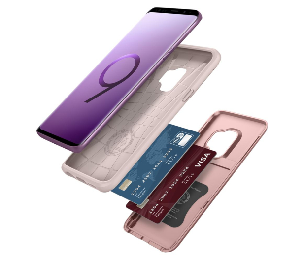 Etui Slim Armor CS do Samsung Galaxy S9+ stalowe - 1382479 - zdjęcie 5